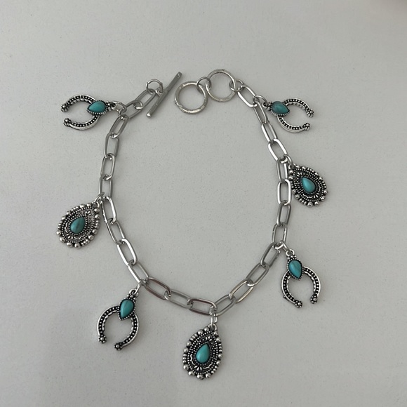 Cute Turquoise Women's Bracelate - Picture 9 of 11